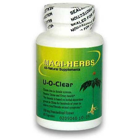 U-O-Clear Assure Ovary & Uterus Health - 500 mg - 60 Capsules
