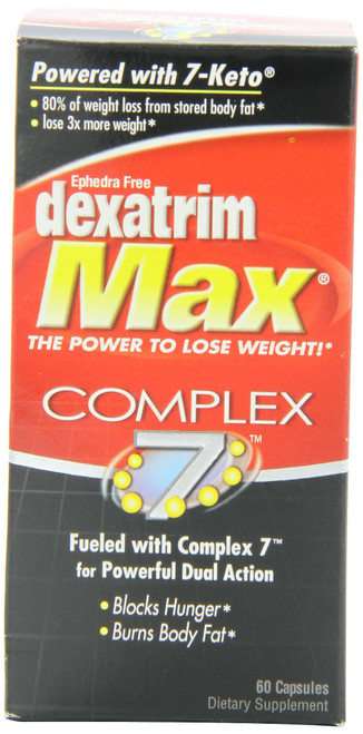 Dexatrim Max Comple-7, Capsules, 60-Count Bottle