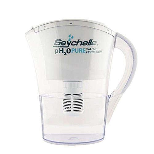 Seychelle pH20 Pure Water Family Pitcher with Alkaline Filter