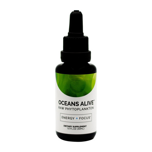 Oceans Alive Pure Phytoplankton- Think + Energy- Ultimate Superfood- Like Rocket Fuel For Your Cells Contaminate Free, 30ml
