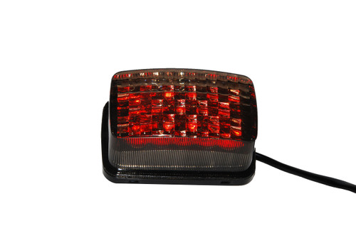 YFM LED Smoke lens tail brake stop light for yamaha atv utv 350 400 450 660 250 4x4 Yamaha Grizzly, Viking, Rhino, Big Bear, Kodiak, Bruin, Wolverin, Bear Tracker