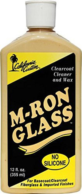California Custom M-Ron Glass Cleaner Wax - 12 oz