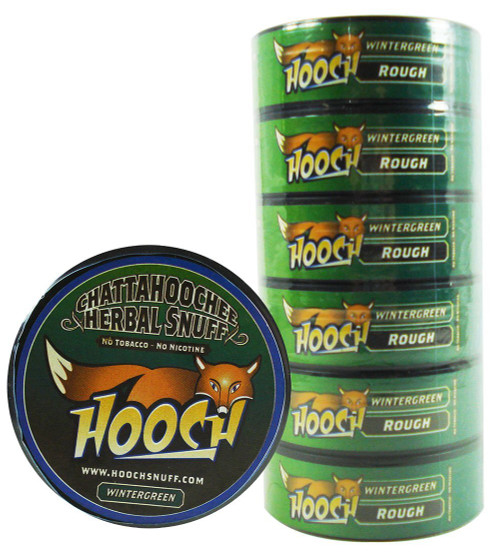 Chattahoochee Hooch Herbal Snuff Cans - Wintergreen Rough