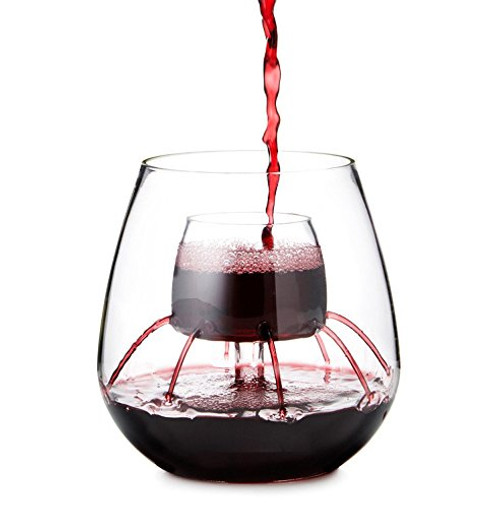 CHEVALIER COLLECTION LTD Chevalier Stemless Aerating Wine Glasses