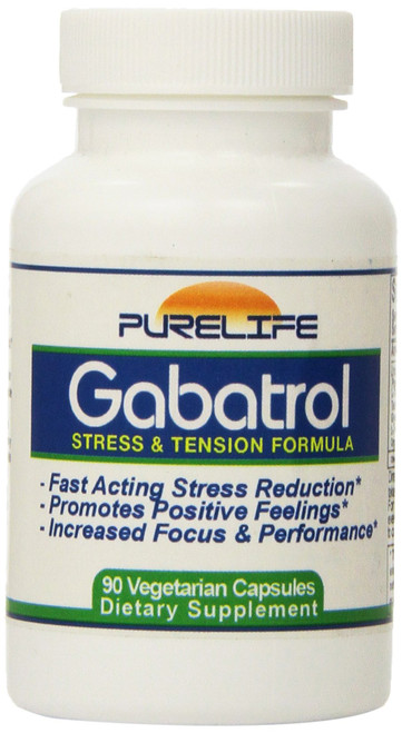 Pure Life Distributors Gabatrol Stress & Tension Formula 90 Capsules