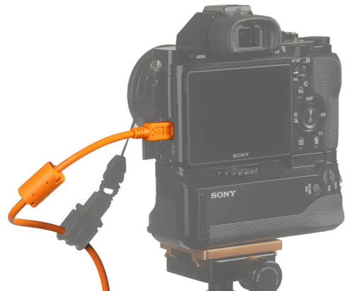 Tether Tools TetherPro USB 2.0 A Male to Micro-B 5-pin 15' (4.6m) - Orange