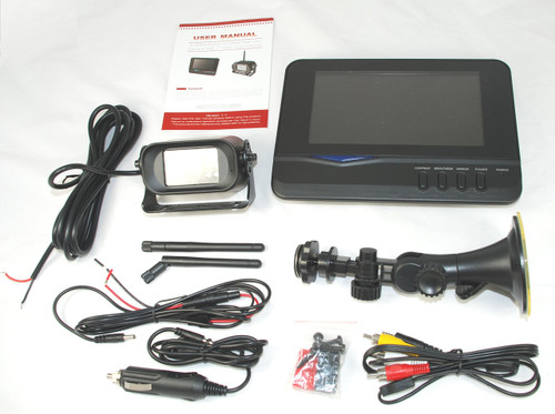 4UCam 4Ucam Digital Wireless Camera + 7" Monitor for Bus, RV, Trailer, Motor Home, 5th Wheels and Trucks Backup or Rear View