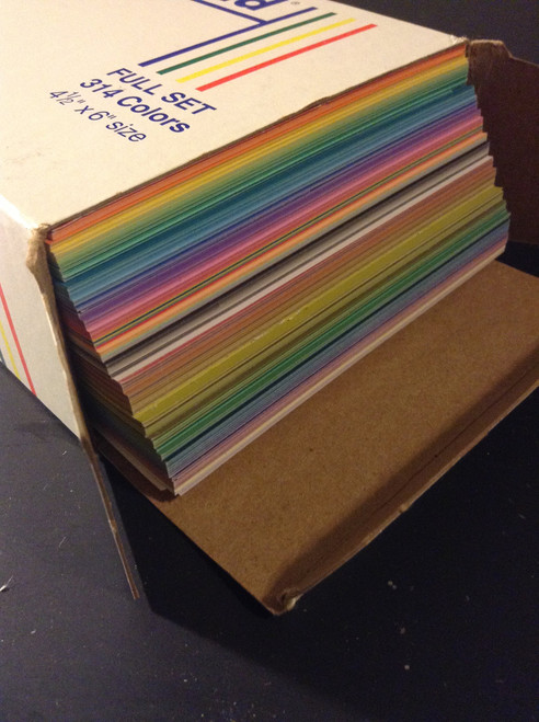 Coloraid Coloraid Full Set of 314 Color Swatches - 4.5 x 6 Inches
