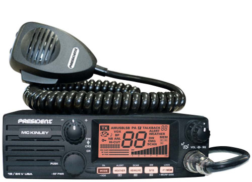 CB Distributing PRESIDENT MCKINLEY USA SSB 12/24V CB RADIO