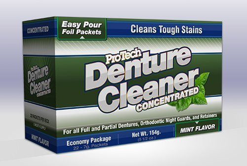 ProTech Protech Denture Cleaner 7g, (22 Pack)