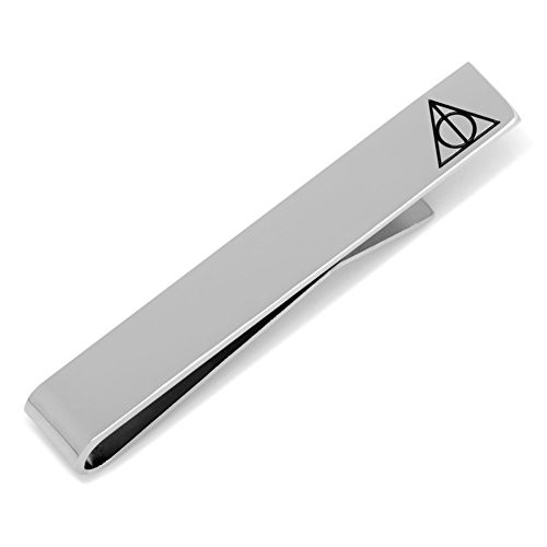 CufflinksInc Harry Potter Deathly Hallows "Always" Hidden Message Tie Bar