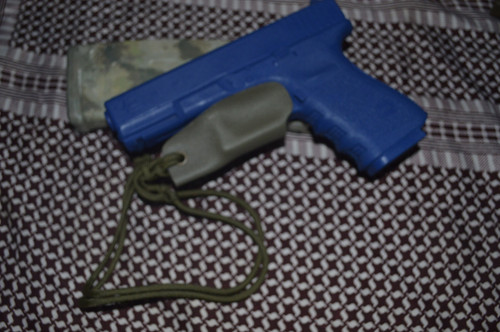 MIC Holster Systems MIC Holster Black Fits All Glock Double Stack Firearms 17,18,19,22,23,24,26,27,31,32,34,35