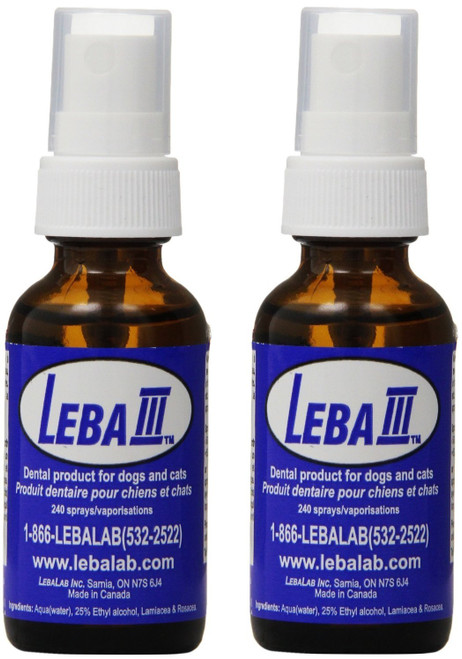 Leba III Leba III Pet Dental Spray - 2 Pack