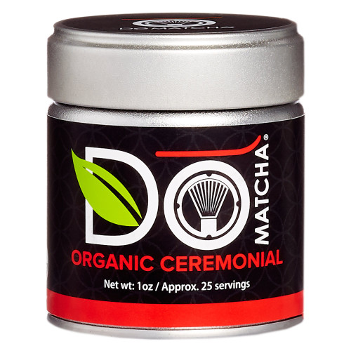 EcoTrend Ecologics Ltd. DoMatcha - Organic Ceremonial Matcha Powder, Authentic Japanese Green Tea Rich with Antioxidants and L-Theanine, 25 Servings (1 oz)