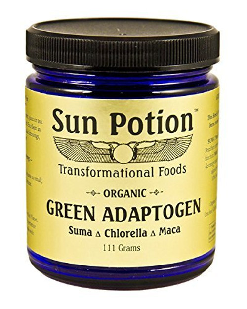 Sun Potion Green Adaptogen Powder (Organic) - 111g Jar
