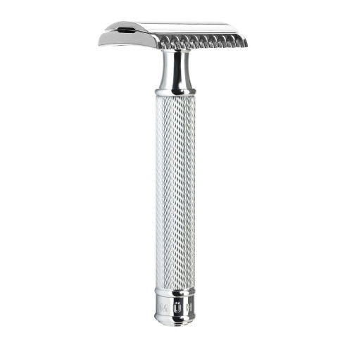 Muhle Muehle R41 Chrome Open Tooth Comb Double Edge Safety Razor