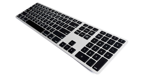 Matias Newly Released! Matias Backlit Wireless Aluminum Keyboard  Silver/Black