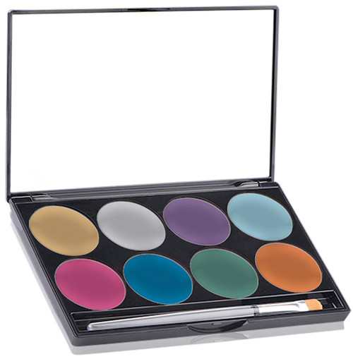 Mehron Paradise Brilliant E17D5 Face Paint Palette (8 Colors)