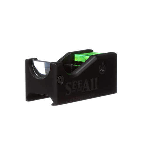 SeeAll See All  Open Sight Edge Glow Lit Reticle Sight Fits Rifles and Pistols 100% Made in USA No Batteries!