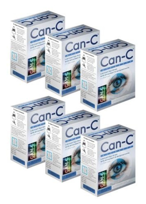 Can-C Eye Drops 6 Boxes Five Month Supply