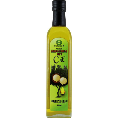 Species Nutrition Macadamia Nut Oil, 500-ml Glass Bottle