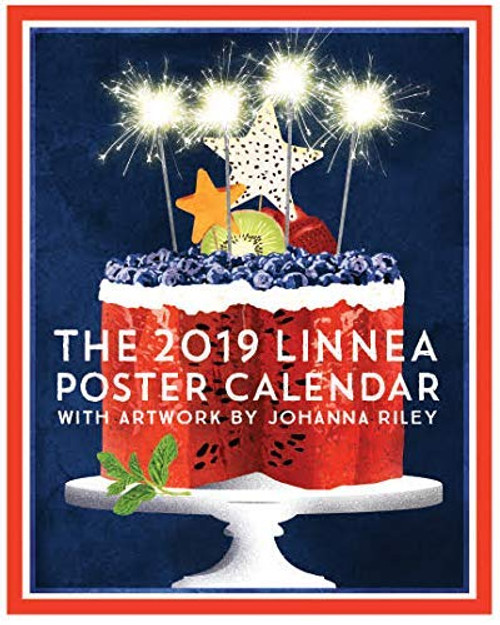 Linnea Design 2019 Poster Wall Calendar 14 X 11 Inches Art by Johanna Riley