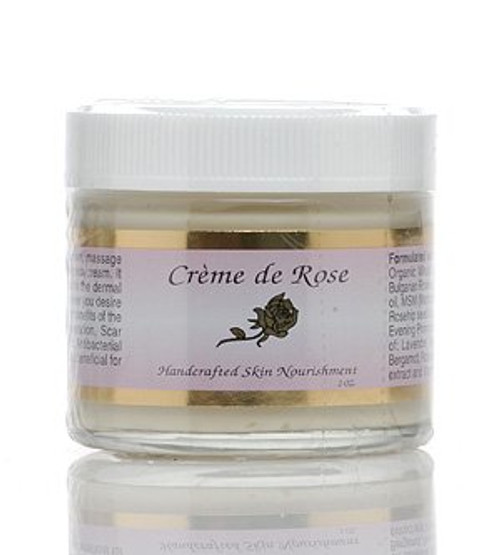 Simply Divine Botanicals Creme de Rose Heavenly Facial Moisturizer 2 oz