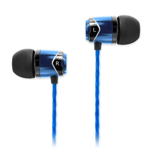 SoundMAGIC E10 Noise Isolating In-Ear Earphones (Blue)