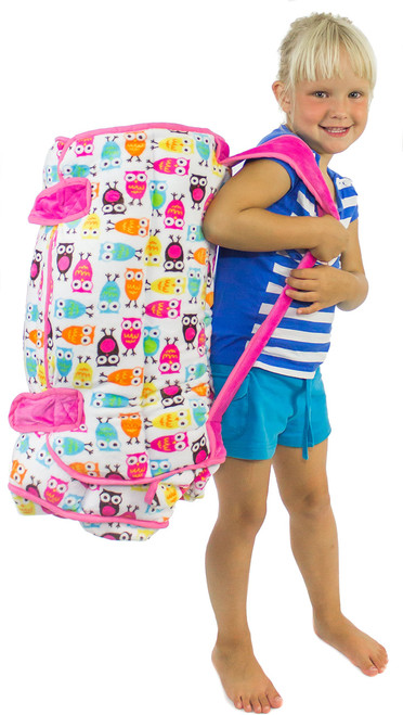 Ozark Mountain Kids Lil Hootie Owl Minky Nap Mat