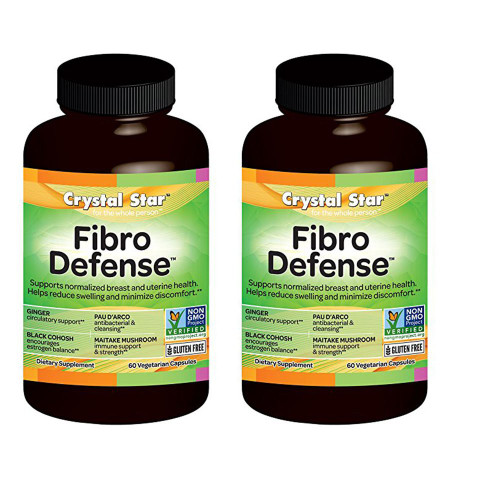 Crystal Star Fibro Defense Supplement, 60 Count (120 Capsules)