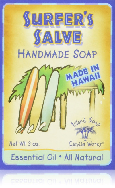 Island Soap & Candle Works Surfer's Salve Soap