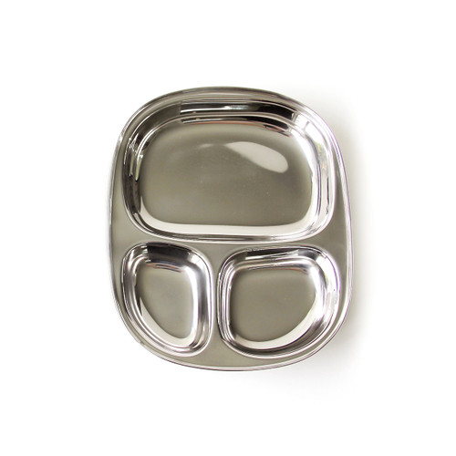 ECOlunchbox Kid's Tray - Divided Stainless Steel Tray