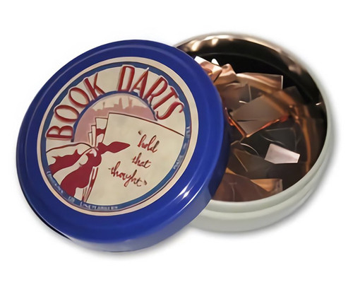 Book Darts Tin 125PCS - MIXED