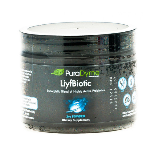 PuraDyme LiyfBiotic Probiotic Digestion and Dietary Supplement - 2 Ounce Powder. By Lou Corona