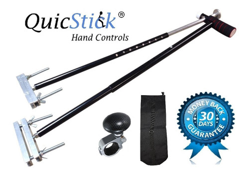 Quicstick Thumb Controlled Drive Assist Portable Hand Controls For Vehicles, Cars, Disabled Driving - Car Hand Controls