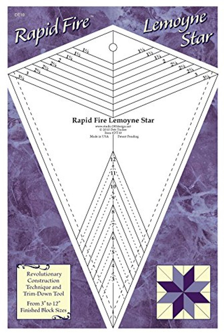 Rapid Fire Lemoyne Star - Quilting Tool