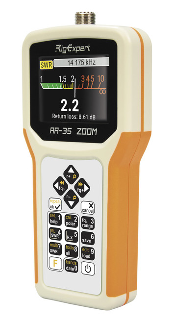 RigExpert AA-35 Zoom HF Antenna Analyzer (60kHz - 35MHz)