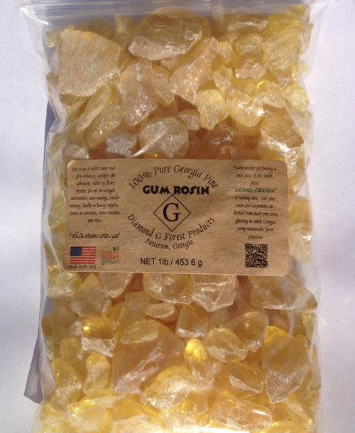 1 lb. Rock Style Pine Gum Rosin