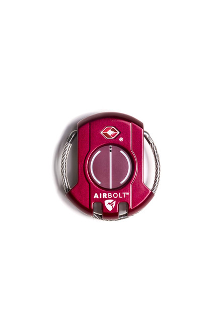 AIRBOLT : The Truly Smart Travel Lock (Monza Red)