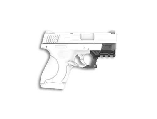 Recover Tactical SHR9 Compatible with Smith & Wesson Shield 9mm and SW40 Picatinny Rail - Easy Installation, No Modifications Required to Your Firearm, no Need for a Gunsmith