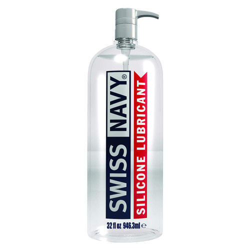 Swiss Navy Premium Silicone Lubricant, 32 oz