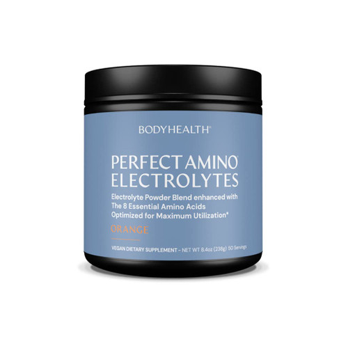 PerfectAmino Electrolytes - Orange Slice Flavor (50 Servings): Complete Electrolyte Powder with Perfect Amino, Sugar Free