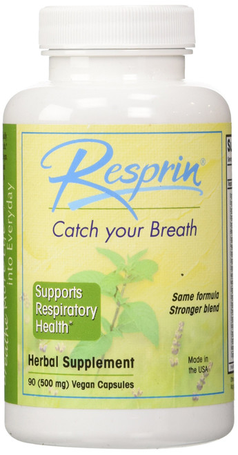 Resprin Natural Breathing Enhancement 500 Mg. - 90 Caps
