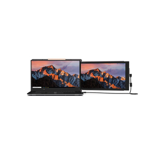 Trio: The on-The-go Dual & Triple Screen Laptop Monitor, Full HD 1080P IPS Display, USB A/Type-C Power, Compatible with Mac, PC, Chrome 13 inch-17 inch Laptops (Trio- 12.5" Screen, One Monitor)