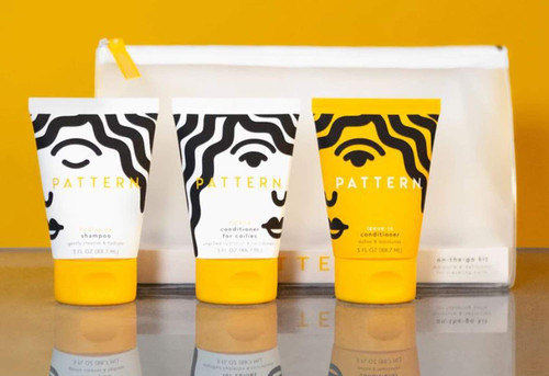 Pattern On-The-Go Hair Care Kit! Includes Hydration Shampoo, Heavy Conditioner And Leave-In Conditioner! Shampoo And Conditioner For Curly Hair! Perfect For Curlies, Coilies & Tight Texture Hair!