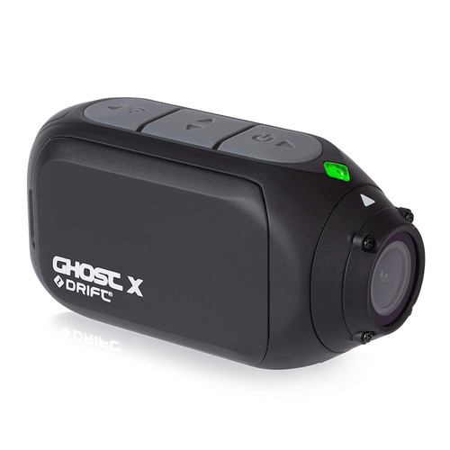Drift Ghost X Action Camera | Full HD 1080P – 5 Hour Battery Life – Rotating Lens – Dashcam Mode – Video Tagging – WiFi - External Microphone (Optional)