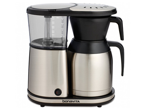BV1900TS 8-Cup One-Touch Coffee Maker Featuring Thermal Carafe, Stainless Steel