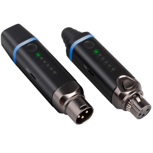 NUX B-3 Wireless Microphone System for Dynamic Microphone Snap-On Camera,Mixer,Amp,Audio Interface 2.4GHz License Free, Rechargeable Wireless Solution for Volcalists,Videographers,Live Streamer(B-3)