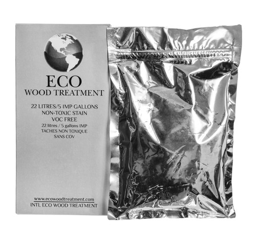Eco Wood Treatment 5 Gallon 22 Litres Non-Toxic Stain VOC Free