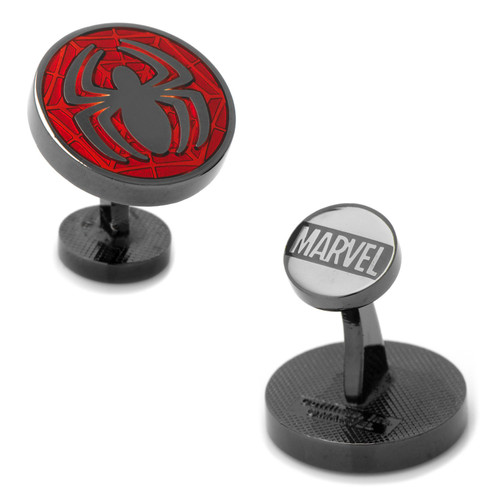 Marvel Spider-Man Spider Cufflinks,  Officially Licensed